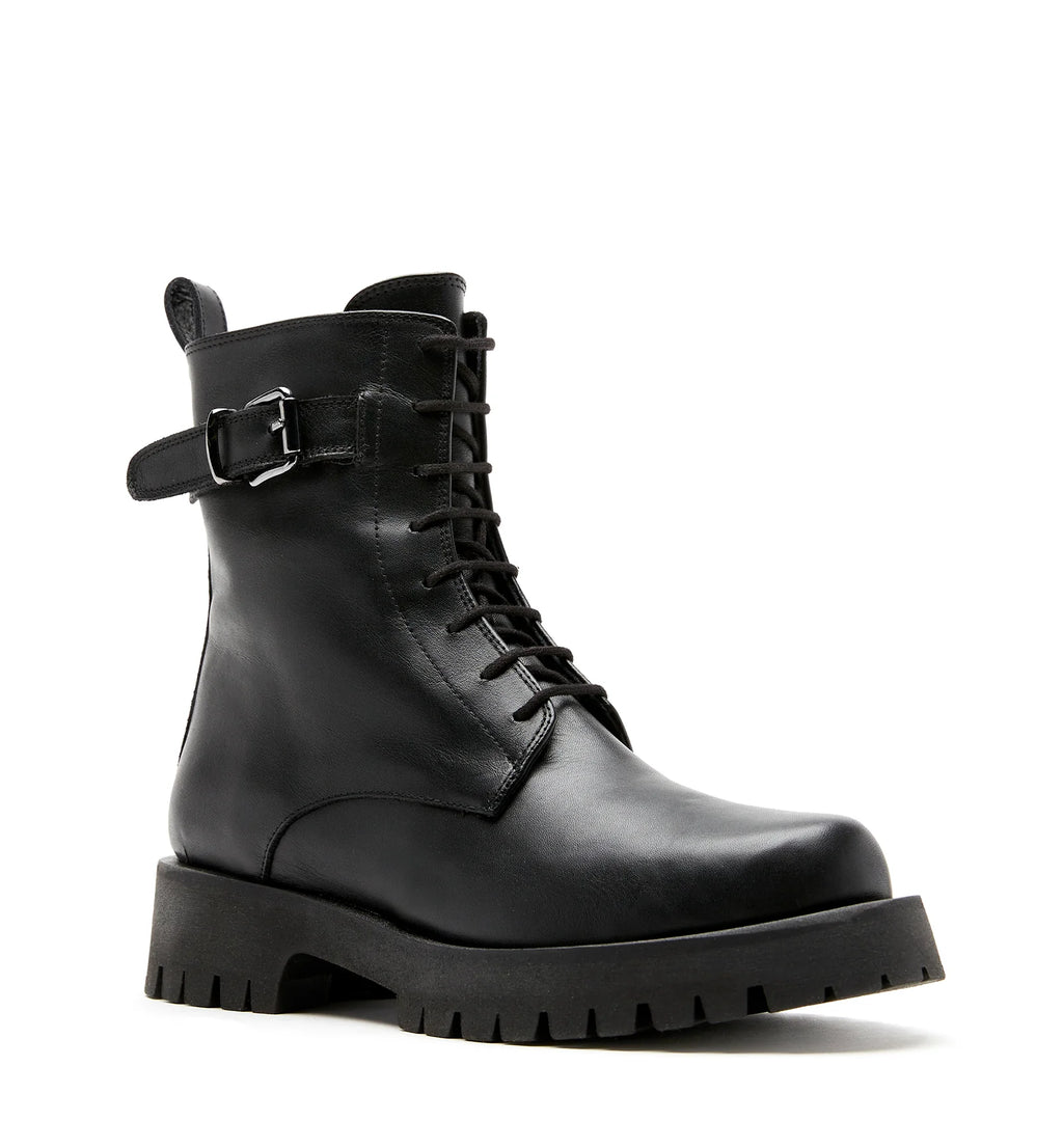 GOLDY LEATHER BOOTIE