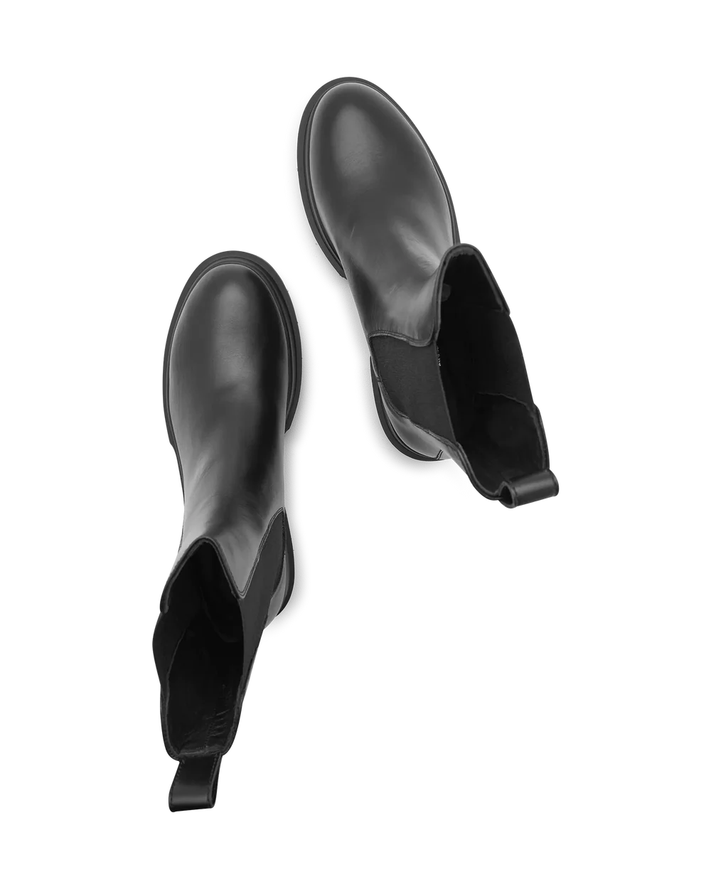 La canadienne Braydon Black leather boots