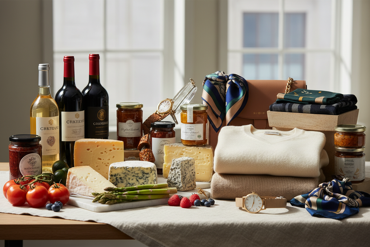 DISCOVER AN EXQUISITE COLLECTION OF GOURMET FOODS, ORGANIC PRODUCTS, AND ELEGANT APPAREL DESIGNED FOR DISCERNING TASTES